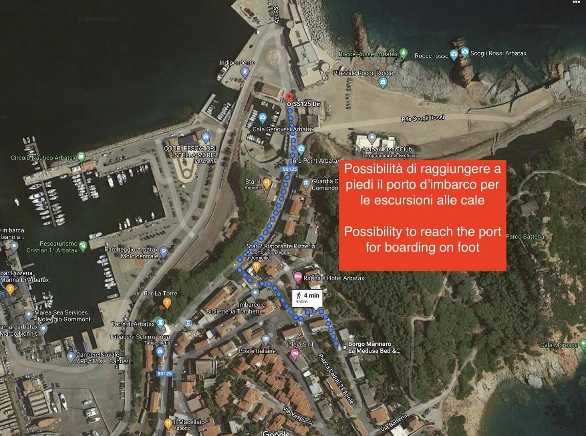 Borgo Marinaro La Medusa Arbatax - Camera Matrimoniale Con Bagno Privato- Buitenkant foto